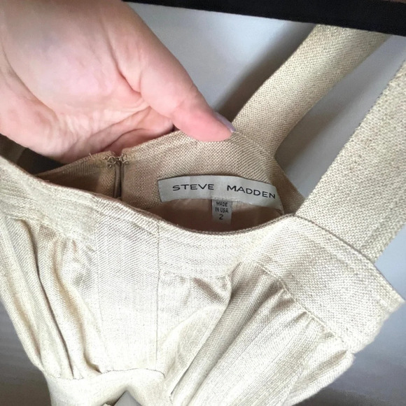 Steve Madden Tan and Metallic Dress - Picture 4 of 6